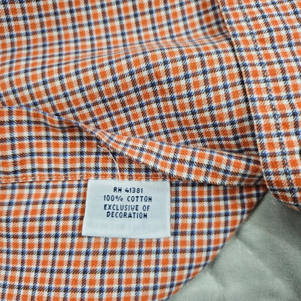 Ralph Lauren Shirt Mens L Multicolor Plaid Vintage 90's Button Up Lot Of 2 - Picture 10 of 12